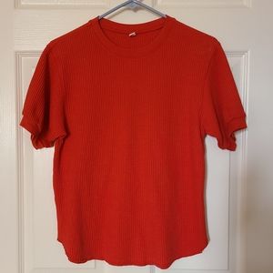 Red Uniqlo Top in Size XS